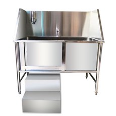 업소용 애견싱크대 스텐싱크대 애견욕조대 애겹샵, A + 사진참조