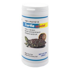 YB 스페셜터틀 350ml 120g 거북이먹이 거북이사료 거북이밥 스페셜푸드, 1개