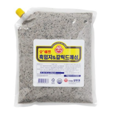 오쉐프 흑임자&갈릭드레싱, 1개, 1kg