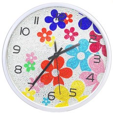 아띠라라 캐릭터 비즈 보석 십자수 예쁜꽃 시계 만들기 DIY 취미 선물