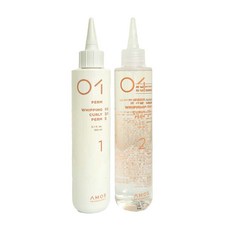 아모스프로페셔널 휘핑 컬리 펌 1제 150ml + 2제 150ml, 1세트