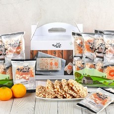 제철진미 하효맘 제주 감귤칩과즐 선물세트 720g (240g x 3봉), 3개