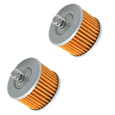 2/4/8 Pcs 오토바이 Bajaj 100 130 복서 CT100 115 펄서 야마하 YS125 150 Byson FZ16 용 오일 필터 내장, 2Pcs, 2개