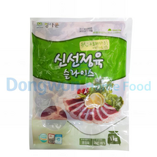 오리정육 정다운 냉장 슬라이스 1kg, 1개