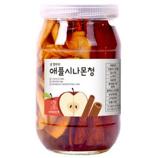 허밍테이블 애플시나몬청 (유기농원당 수제청)청송사과, 900g, 1개입, 1개