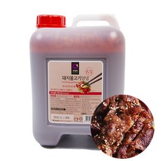 청정원 돼지불고기양념 10kg, 1통