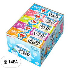 롯데웰푸드 왓따 판박이 도라에몽, 342.5g, 14개