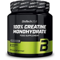 BioTechUSA 바이오텍USA 100% 모노하이드레이트 크레아틴 마이크로나이즈드 비건