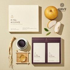 산골농장 국내산 짜먹는 배도라지청 농축액 스틱 10gx30포 세트, 짜먹는 배도라지청 스틱 10g×30포 세트, 300g