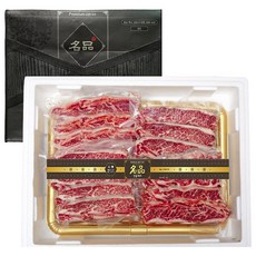 명품 초이스 LA 본갈비 선물세트 에레이갈비 척갈비 LA갈비 선물세트 미국 소 생갈비, 2kg, 1개