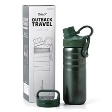 오슬로 아웃백 트래블 텀블러, 그린, 500ml, 1개 500ml, 그린