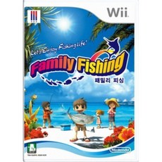 닌텐도 위 wii 패밀리피싱 정식발매 한글판 중고 풀박스 패밀리 피싱