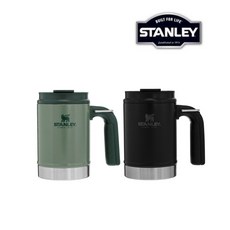 스탠리 클래식진공캠프머그 473ML NEW LOGO, 매트블랙