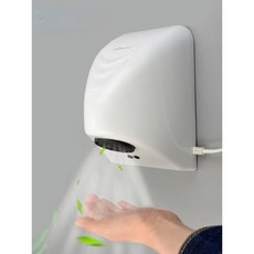 호텔용 자동 핸드 드라이어 센서 가정용 건조 장치 욕실 열풍 전기 히터 220V 850W, US plug