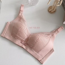 엄마 임신기 산부인과 전후 레이스 모으기 무강권 교차 모유 수유 유문 브래지어 속옷