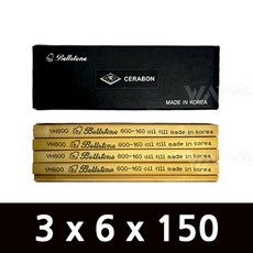 도이시 3*6*150 (80방~3000방) 1통=20개 연지사 오일스톤 금형숫돌 벨스톤 세라본, 입도 : 800방(1통) / 3 x 6 x 150, 20개