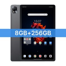 안드로이드 태블릿 디스플레이 50MP 인치 고속 11 5 256GB 33W Blackview MEGA 8800mAh 1 카메라 2 4K 120Hz 12GB 13MP 충전, Official Standard, 8GB 256GB Blue, 1개