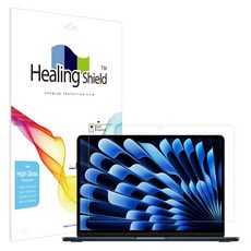 힐링쉴드 맥북에어 M3 2024 13인치 올레포빅 Light 액정보호필름, 1개