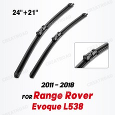 와이퍼 LHD 전면 블레이드 레인지로버 이보크 L538 2011 - 윈드실드 윈드스크린 윈도우 브러시 24 +, 1개