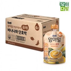 SD 맘마밀 퓨레 바나나와 단호박 100g x 20, 20개