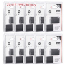 소니 캐논 전용 호환 충전기 원래 NP-FW50 소니 호환 NEX-7 NEX-5R NEX-F3 알파 a6500 A7M2 A7R II 1080mAh, 05 20 FW50 Battery