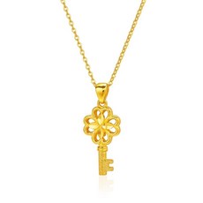 열쇠순금목걸이