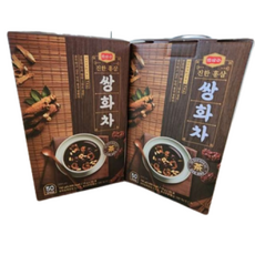 한삼근 진한 홍삼 쌍화차50포2박스 활기찬 하루 귀한분 선물, 50포×2박스, 2개