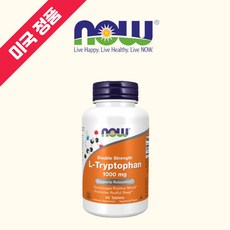 나우푸드 L 엘 트립토판 세라토닌 1000mg, 60정, 1개