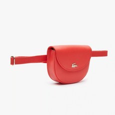LACOSTE Women Chantaco Leather Belt Bag NF3049CE BITTERSWEET D50