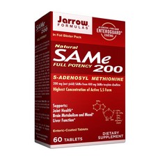 SAMe 200 풀 포텐시 200 mg 60 타블렛, 60정, 1개