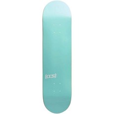 [CCS] 로고 무지 스케이트보드판 민트 19.1cm(7.5인치), 7.75&quot; x 32.00&quot;