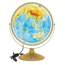 서전지구본 대형 LED 지구의 지세도 지구본