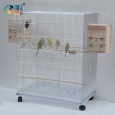 소동물용 조류 다람쥐 앵무새 대형 새장 철장, 세트 1 (코딩)