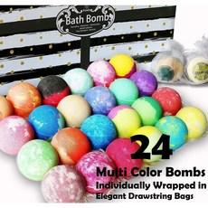 Aromatherapy 배쓰밤 기프트세트 개별포장 Bath Bomb Gift Set 24개입, 1개