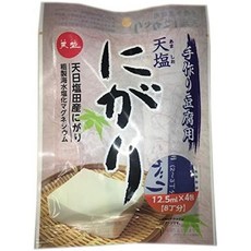 natural salt 일본직구 수제 두부용 테시오 니가리 4포 (0.4플로즈 (12.5ml) x, 사이즈, 4개입