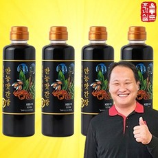 TV홈쇼핑 울릉도 홍성호 만능 맛간장 홍게 홍합 명이 더덕 만능간장, 490g, 4개