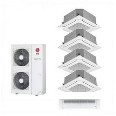 LG 인천설치 멀티냉난방 RPUW121S9S(12HP) 4way 23평 4대+벽걸이 10평 평형별 조합설치, RPUW121S9S