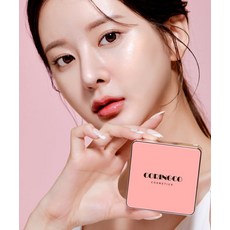 CORINGCO 체리블라썸 물광 비비쿠션 (본품+리필1ea) CHERRYBLOSSOM WATER BB CUSHION, 21 라이트 아이보리