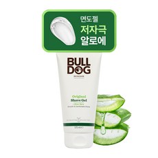 [불독] 오리지널 쉐이브젤 (알로에 비건 진정 붉은피부용 지성 중성 건성), 1개, 175ml 175ml, 1개, 175ml
