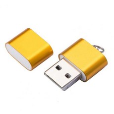 노트북용 고속 알루미늄 합금 미니 TF 카드 리더 마이크로 USB, [02] Golden