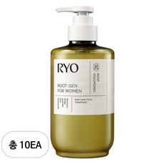 려 여성용 루트젠 단백질 트리트먼트 베르가못 앤 라벤더향, 10개, 515ml