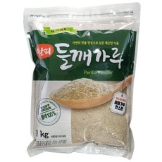 자연마을 탈피 들깨가루 들깨100%, 1kg, 1개