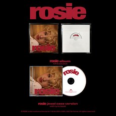 [CD] 로제(ROSÉ) - ROSÉ first studio album ‘rosie’ (JEWEL) 상품 이미지