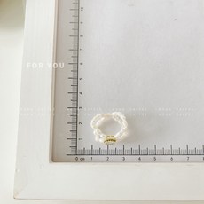 좁쌀진주반지