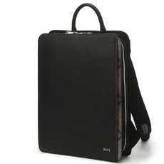 매장정품 닥스 DBBA2E668 [BIZ BACKPACK]블랙 체크배색 가죽 백팩 SKUI0516