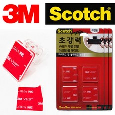 3M 블랙박스 하이패스 초강력 양면테이프 12P, 1개