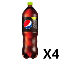 펩시콜라 블랙 제로슈거, 2L, 4개