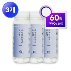 [99.9%항균] 프로벨 발포 다목적세정제 텀블러 전기포트 커피포트 구강세정기 클리너 60정, 3개, 90g