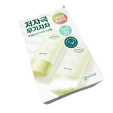 [본사정품] 구달 맑은 어성초 진정 무기자차 선크림 50ml 1+1 기획 SPF50+ PA++++ 구달선크림 톤업크림 어성초