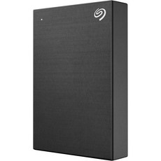 외장하드 저장장치 디스크 Seagate STP5000400 Backup Plus 5TB 외장 하드 드라이브 휴대용 HDD - PC 노트북 및 Mac용 검정 USB 3.0 Myl